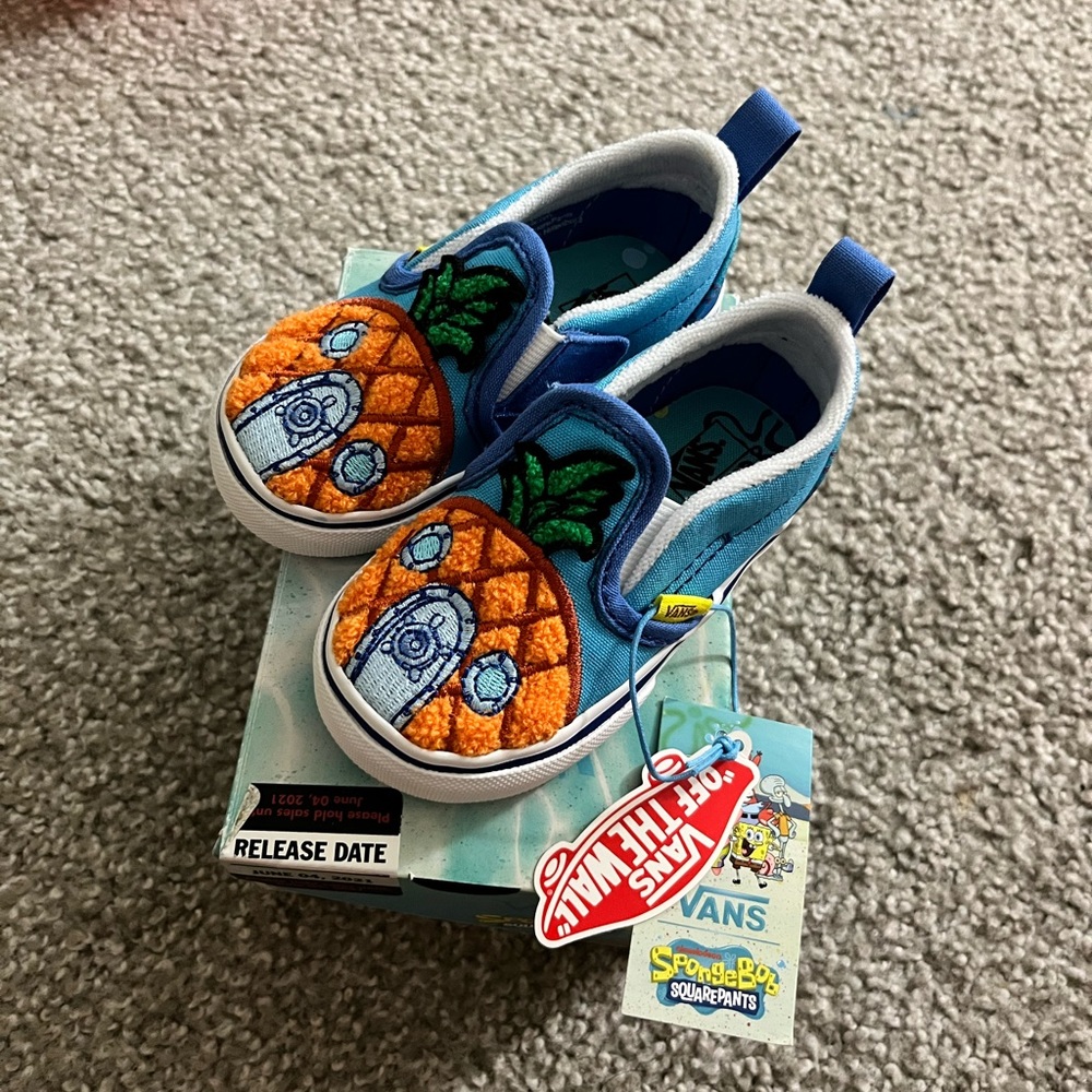 Vans X SpongeBob NWT